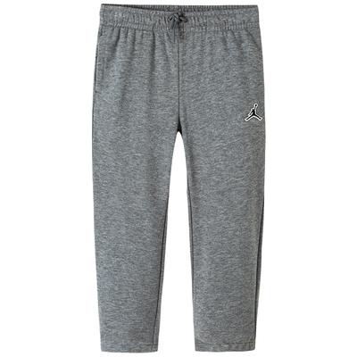 Solid Color Knitted Running Pants Kids Bottoms Gray JD2132103GS-002