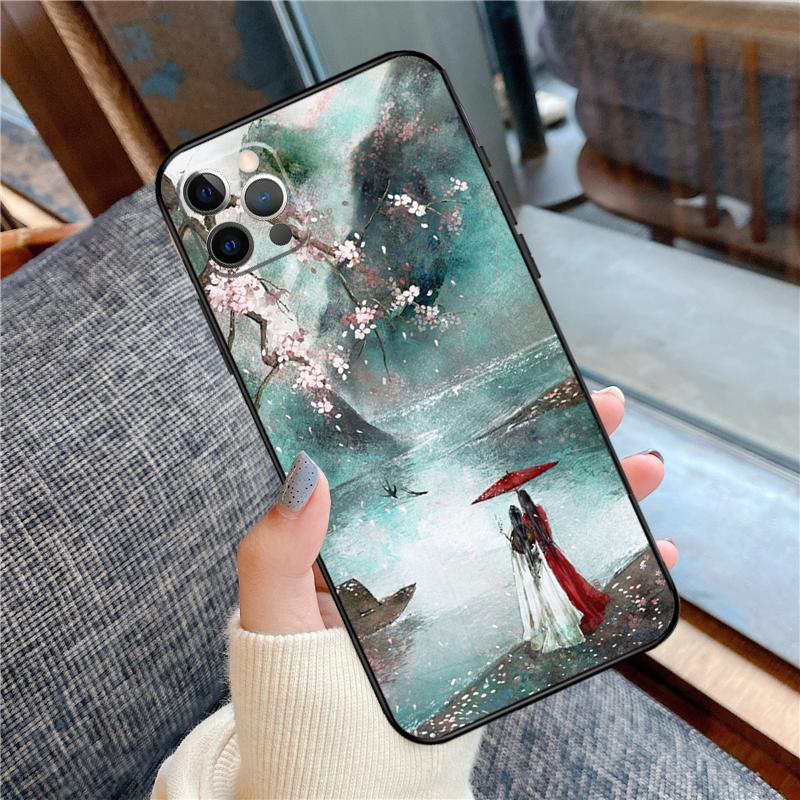 

Heaven Official’s Blessing Phone Case For iPhone 16 15 14 13 12 11 Pro Max 12 13 mini XR 15 16 Plus 16e Cover Shell iPhone 14
