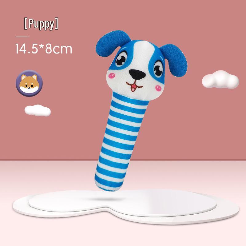 

Плюшева іграшка-брязкальце для малюка: Ручний мультяшний стік для міжкордонної гри