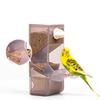 Bird Feeder Automatic Hanging Cup Food Dish for Cockatiels Canaries for Sun Conu