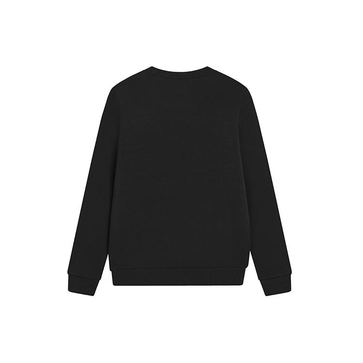 New FILA Sweatshirt Men's Jet Black F11M248206FBK