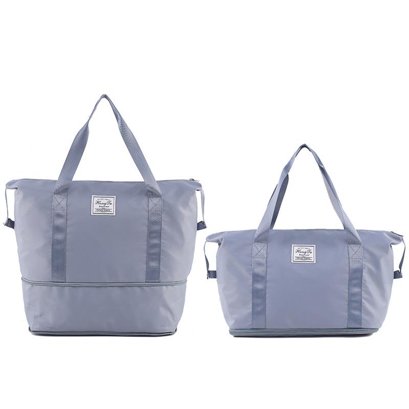 Women's Portable Travel Bag: Lightweight, Large-Capacity Sports & Fitness Bag for Short Trips