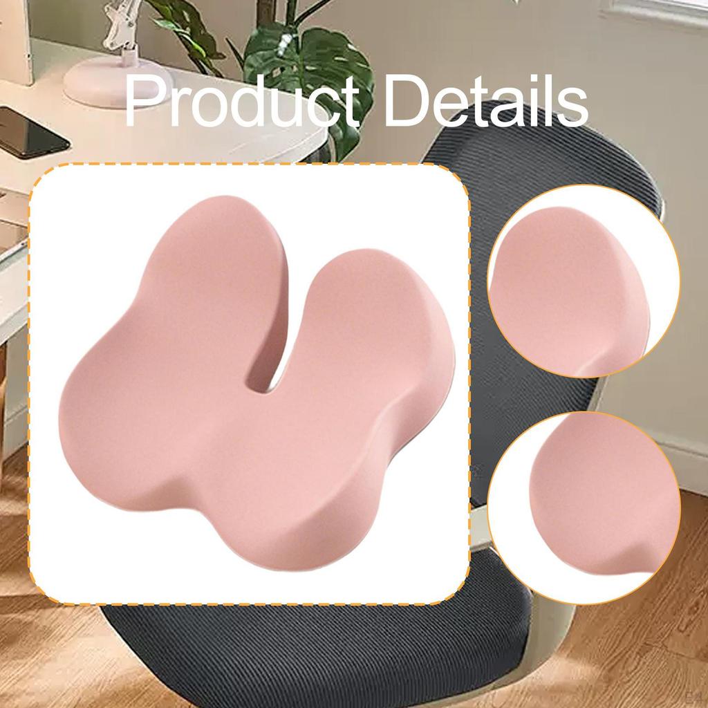 Seat Cushion Breathable Soft Memory Foam Chair for Home Dorm Balcony Blue