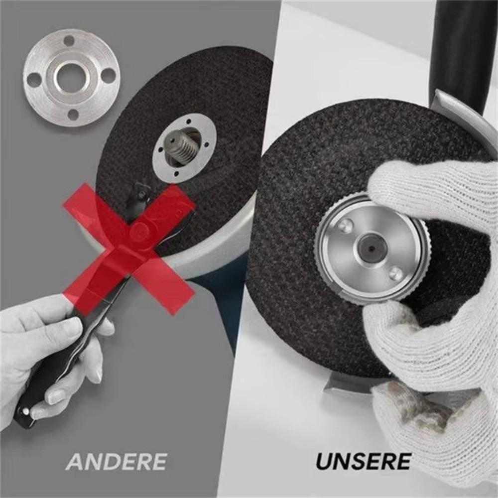 Tragbare Arretierscheibe für M14 Winkelschleifer Multifunktions-Elektrowerkzeug Winkelschleifer Flanschmutter Spannfutter