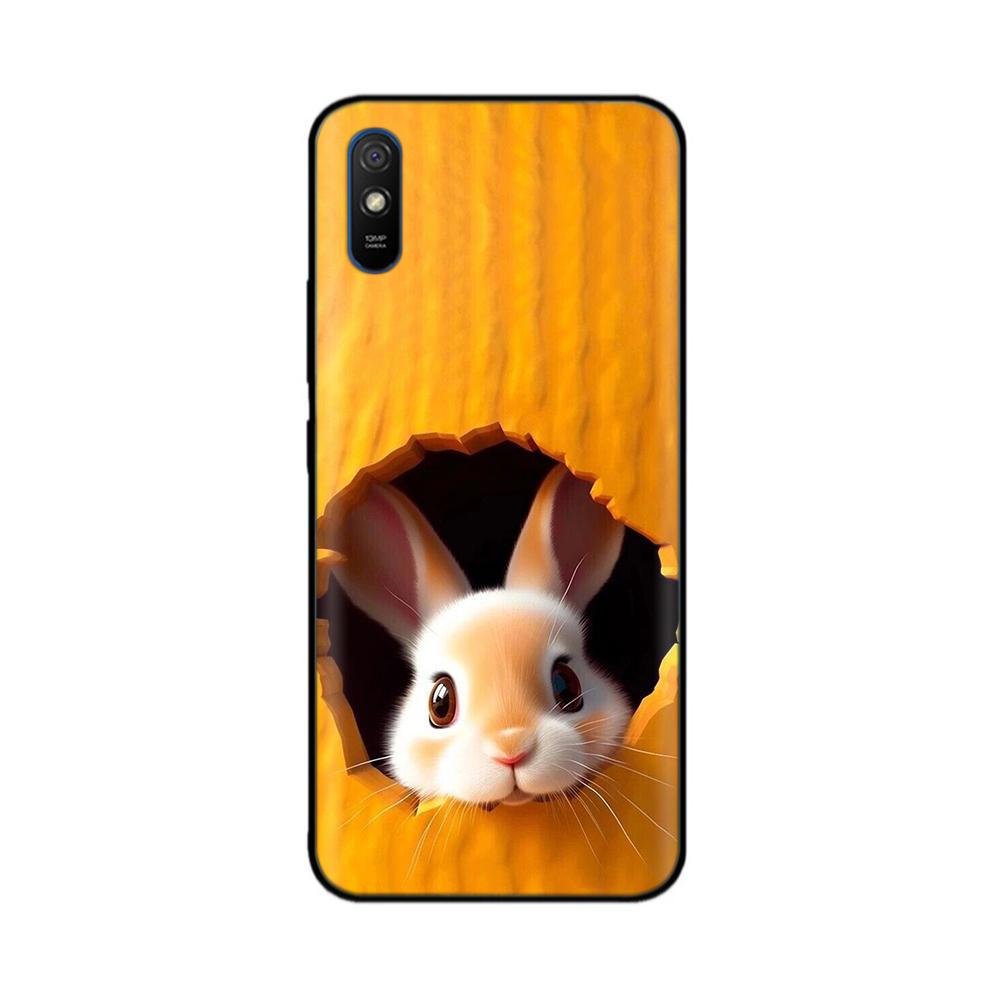 Phone Case For Redmi 9A Case Fashion Butterfly Soft TPU Back Cover For Xiaomi Redmi 9A Case Silicone Cover For Redmi 9A 9AT Bags