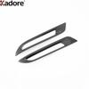 For Toyota Bz4x    2024 2025 Carbon Fiber Rear Fog Light Lamp Cover Trim Tail Foglight Bezel Trims Car Accessories