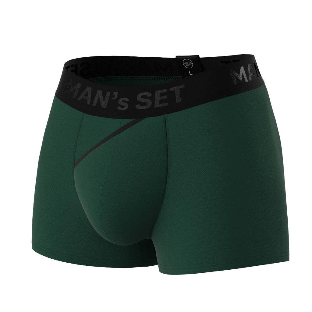 Men's Anatomical Boxers MAN's SET Classic 2.0 S Dark Green (1151-2056)
