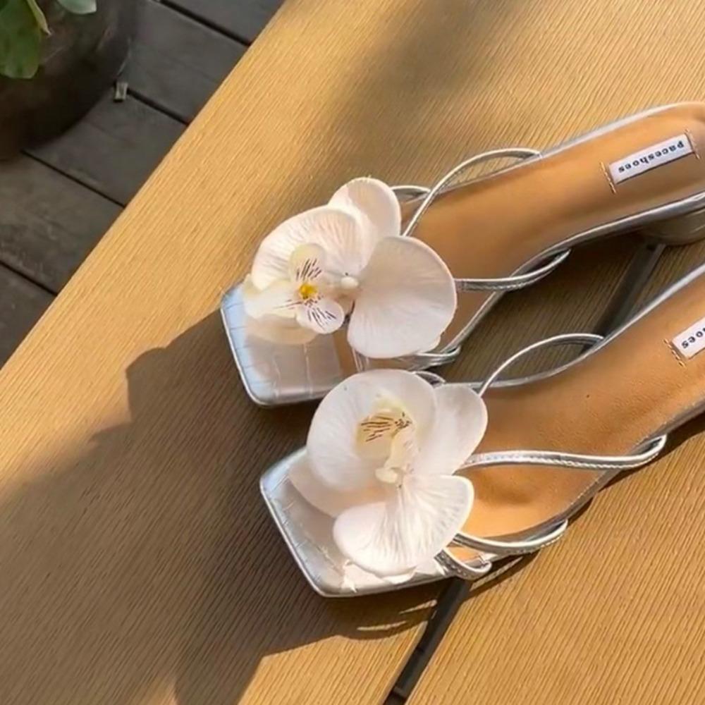 

1 пара Имитация Колоритные Тайские Феи Цветочные Пряжки для Обуви Персонализированный Дизайн Имитация Орхидеи Декор Пряжек
