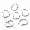 4PCS 14k Gold Plated Painless Ear Clip Ring Clip On Earrings Diy Making Supplies Jewelry Findings Components Accessories