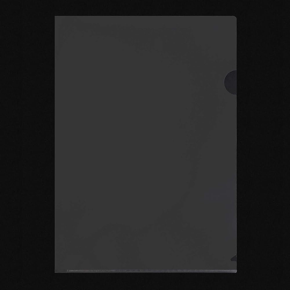 PLUS Clear File Clear Holder E A4 100 Sheets 0.18mm Transpar