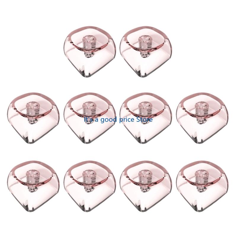 10Pcs Transparents PC Keycaps Mechanical Keyboards Keycaps Blank Backlits Keycaps For Switches Mechanical Keyboards