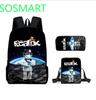 Roblox Student Schoolbag Korean Version Of Primary And Secondary School Backpack Ins Style Fashion Trend Backpack Three-Piece Set