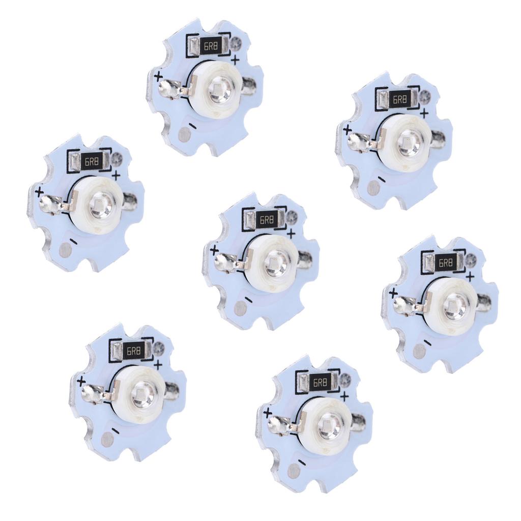 25Pcs 5V LED Chips 200LM 1W High Power LED Lamp Beads for DIY Lighting FixturesUV Light 395?400NM