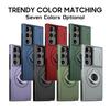 For Samsung Galaxy S23 Ultra Magnetic Phone Case N52 Magnet+PC+TPU Drop-resistant Kickstand Cover