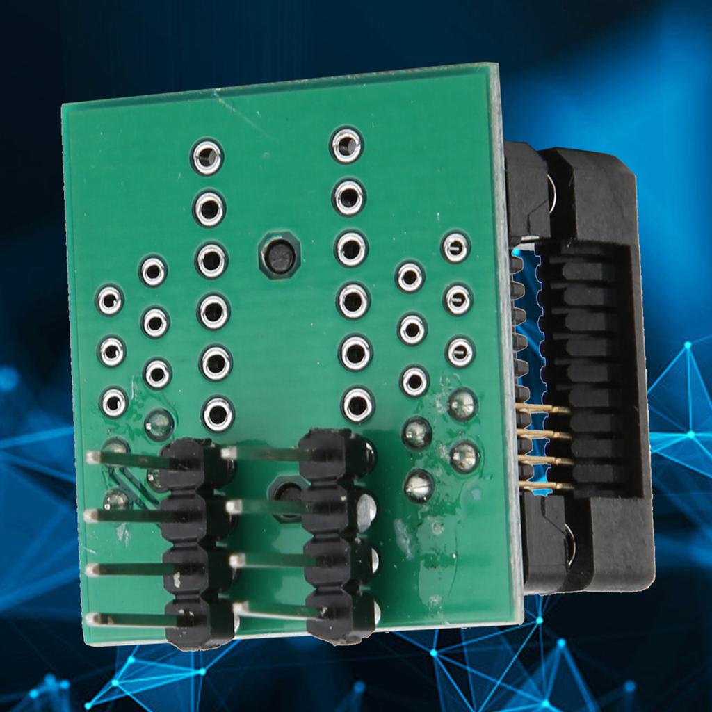 Adapter Socket Converter Module SOP8 to DIP8 Electronic Components 200 Celsius150