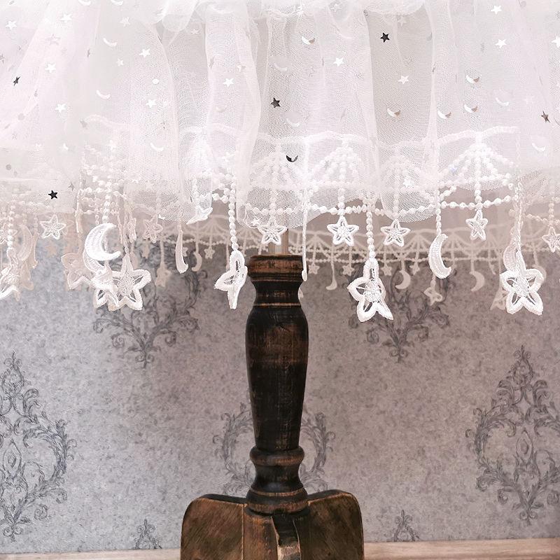 Star Moon Tassel Lolita Skirts Crinoline Petticoat Underskirt Women Star Skirt Violence Carmen Petticoat Chiffon Skirt