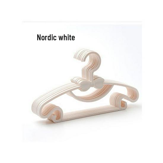 Wielofunkcyjne Plastikowe Wieszaki na Ubrania i Spodnie dla Dzieci - Przenośne, Magiczne Rozwiązanie do Przechowywania Ubrań dla Niemowląt i Małych Dzieci