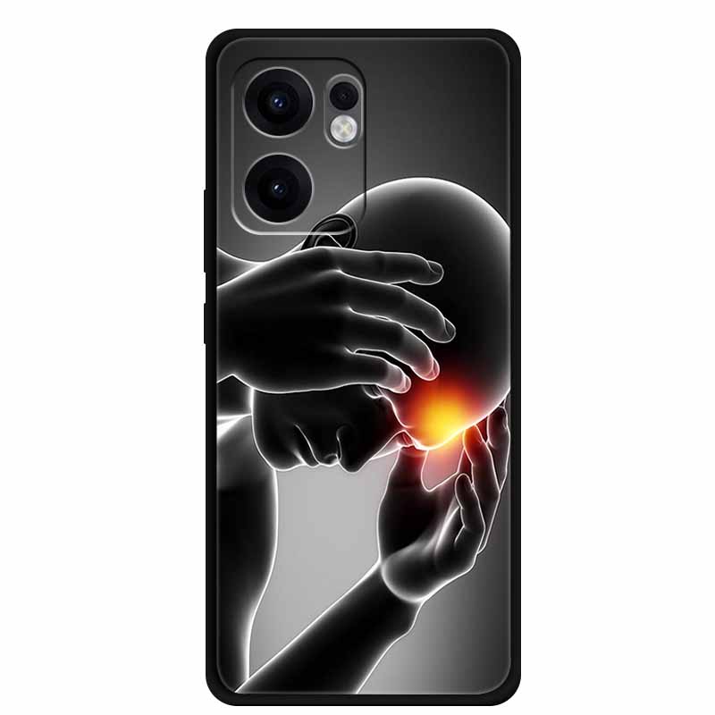 Phone Case For OPPO Reno 13F Case 13 F Coque Black Silicone Soft TPU Back Cover Bag For OPPO Reno13F A5x Case Protective Shell
