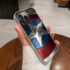 Marvel Cap USA Ironman Hulk Transparent Phone Case For iPhone 17 Pro Max 17E 11 12 13 14 15 16 Pro Max Plus 17 Air 16E 7 X Cover