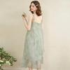 Xiyu Floral Strap Fairy Gauze Dress