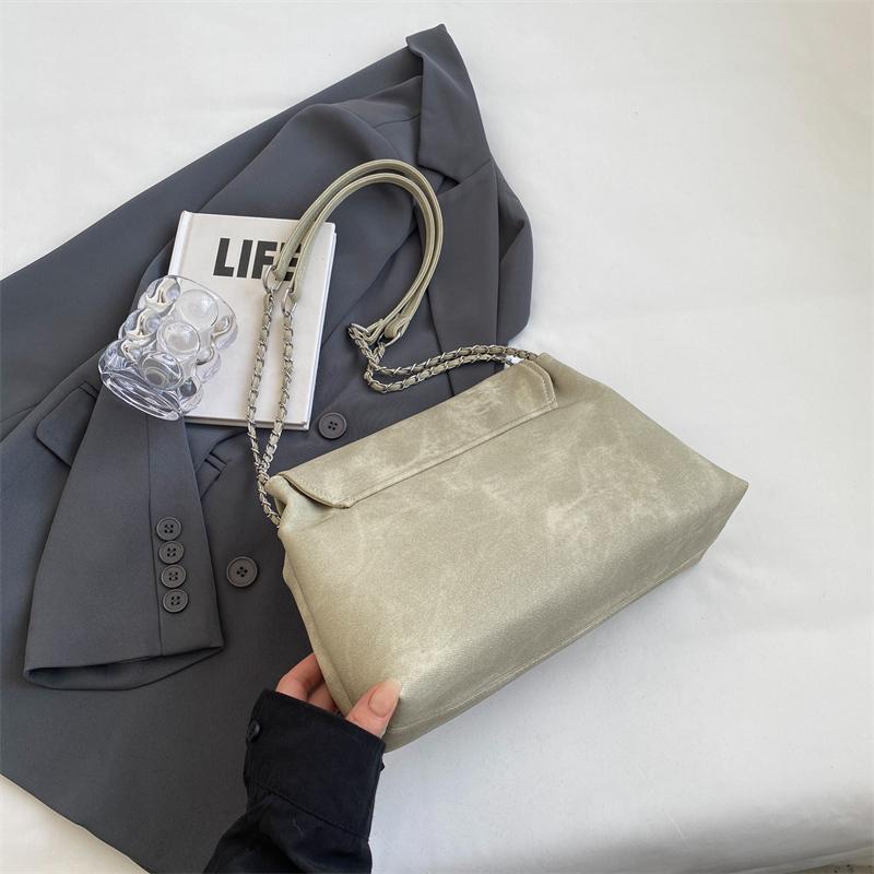 Retro Chian Leather Shoulder Bags for Women Simple Tote Bag 2024 Winter Crossbody Bag Lady Travel Vintage Handbags