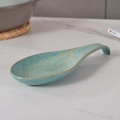 Abay Reactive Glaze Ceramic Spoon Rest