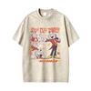 Gewaschenes Vintage-Spiel Deltarune Tenna Es ist TV-Zeit Energetischer Showmaster Lustiges Meme T-Shirt Herren Damen Lässig Humor Harajuku T-Shirts