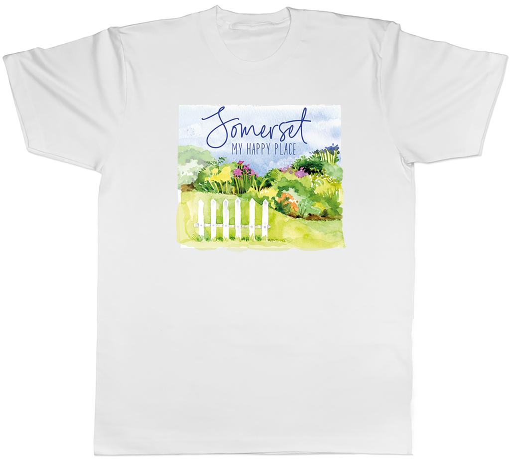 Somerset West Country Unisexs TShirt My Happy Place Tee Gift