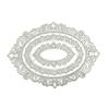 Oval Laciness Cutting Dies Lace Embossing Die Cuts Template for DIY Photo Album