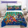 Halloween fantasy comedy adventure cartoon movie Scooby-Doo provides comfortable bedding covers and pillowcases for home use (without core) K9