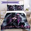 3pcs Custom Name Fantasy Night Elegance Bedding Set Printed Bedding Set Duvet Cover Closure Includes 1 Duvet Cover & 2 Pillowcases Bedroom Decor
