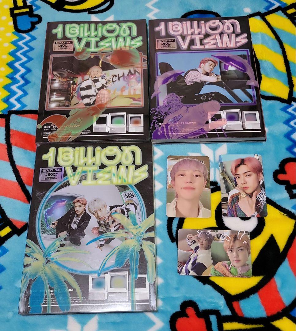 

[USED] EXO-SC Sechan 1BillionViews Album Trading Cassette