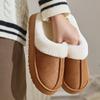 New Cotton Slippers Winter Home Fashion Home Warm Couple Cotton Mop Indoor Comfortable Plush Shoes