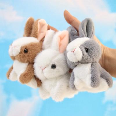 Jucărie de iepure iepuraș de pluș cu animale de pluș ultra moale pentru copii, fată, păpușă cu animale minunate, jucărie pentru bebeluși, pliu, podoabă pentru poșetă