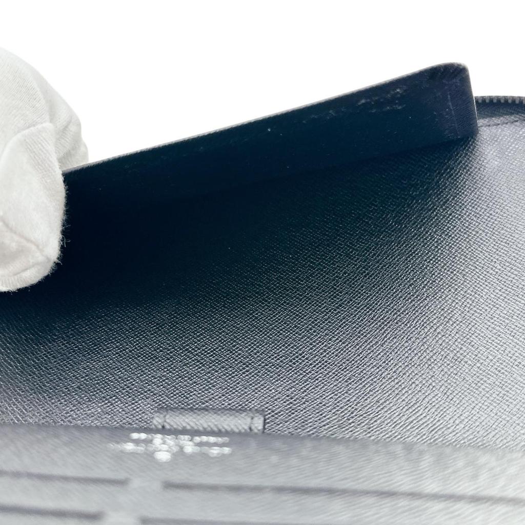 LOUIS VUITTON Epi Zippy Organizer Long Wallet purse Epi Leather Noir mens M63852 Used