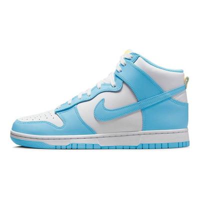 Baskets Dunk High Blue Chill pour hommes Blanc Amarillo DD1399-401