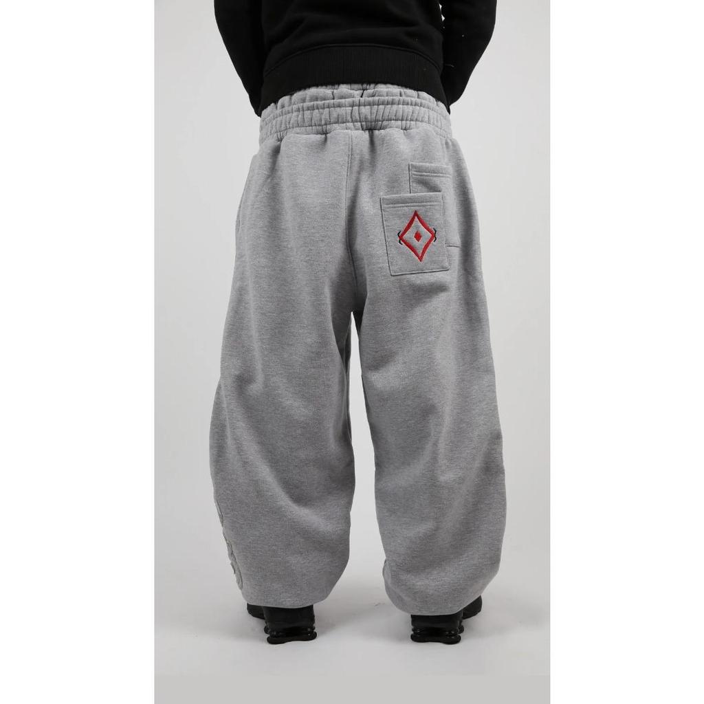 RogueWave Streetwear Y2k Double Waist Jogging Poker Pants Embroidered Loose Piece Sweatpants Men's and Women's Gothic Hip Hop Casual Pants