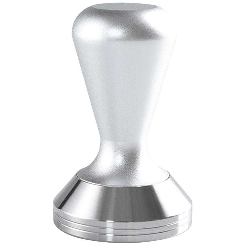 Professional coffee tamper with resistant 304 stainless steel base and non slip frosted alloy handle 51mm 53mm 58mm