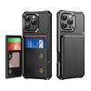 For iPhone 16 15 14 13 12 11 Pro Max XR Wallet Case with Card Slot, Folio Flip RFID Blocking Protective Phone Cover with Stand
