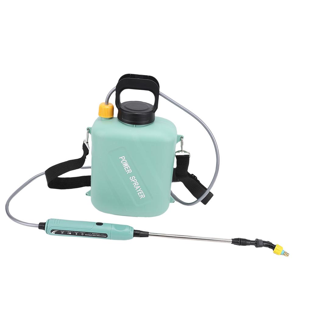 Elektrische Spritze mit 3 Düsen Ausziehbarer Sprühstab USB Wiederaufladbarer Griff 6L Batteriebetrieben
