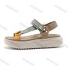 Fashion Large Size Women's Shoes 2025 New Comfortable Platform Flats Shoes Fashion Breathable Non Slip Height Increase Casual Sandals
