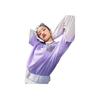 Li Ning Sports Lifestyle Series Letter Print Round Neck T-Shirt Unisex Tops Purple AHSS881-2