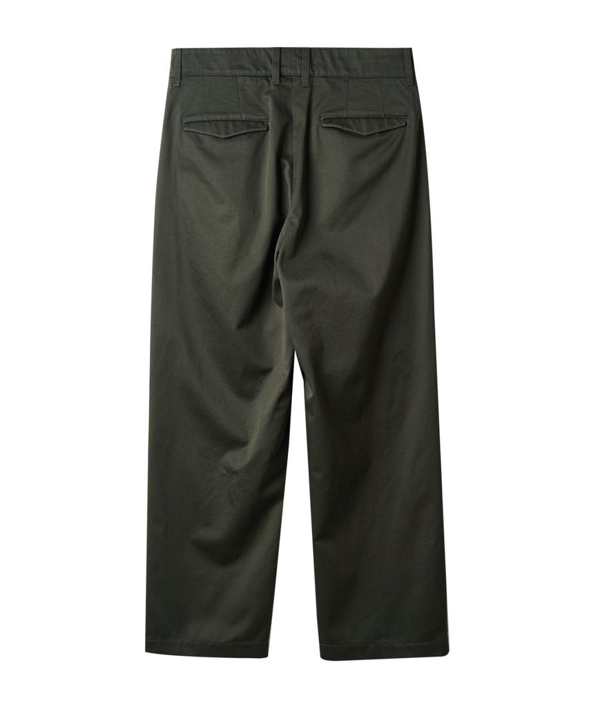 Leopeusaideu Flap Pants Dark Olive