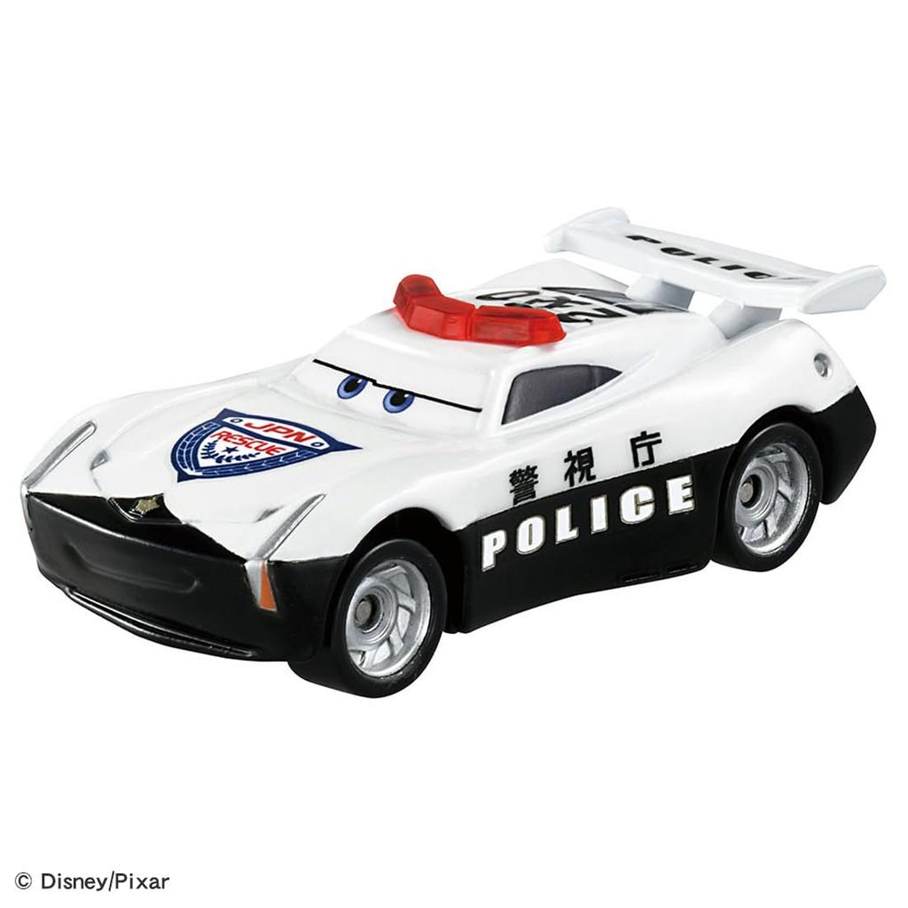 TAKARA TOMY Disney Cars Tomica Jackson Storm Car Miniature Car Toy for Ages 3 and Up C-20 (Police Type)
