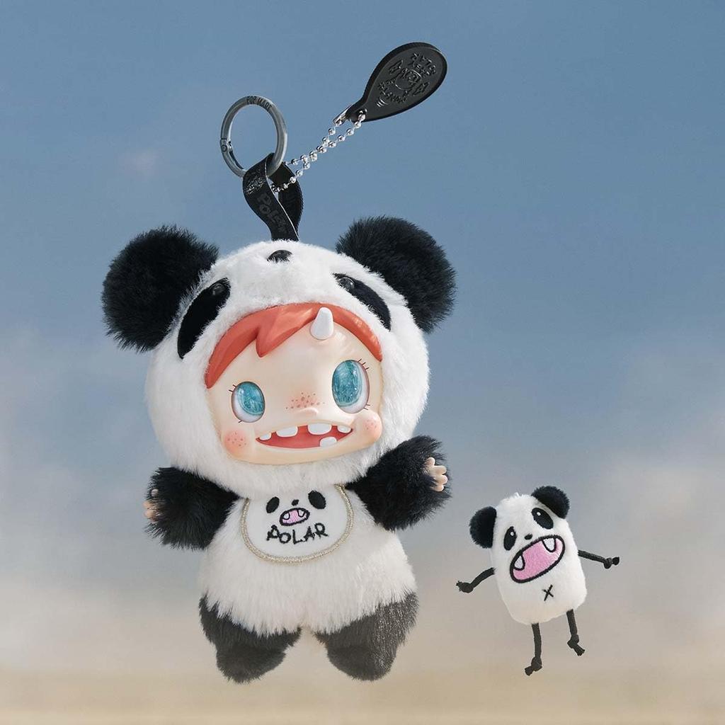 POP MART POLAR-Monster Baby Collection Series Plush Pendant Ver.1 [1 Piece] Pop Mart Gacha Gacha Blind Box Figure Plastic Model Premium Toy Soft Vinyl