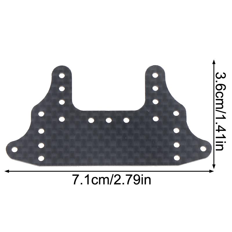 High Quality 2/4pcs Not Typing 1.5mm 95125 HG Carbon Fibre Large Area Rear Brake Stay Fully Cowled For Mini 4WD Car