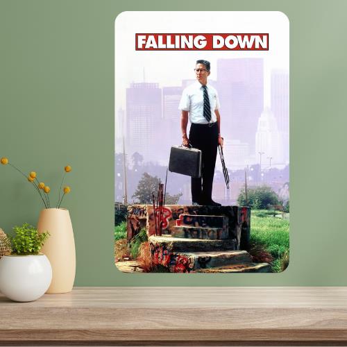 

Falling Down Classic Movie Metal Poster Sign 20x30cm（7.8x11.8inch）