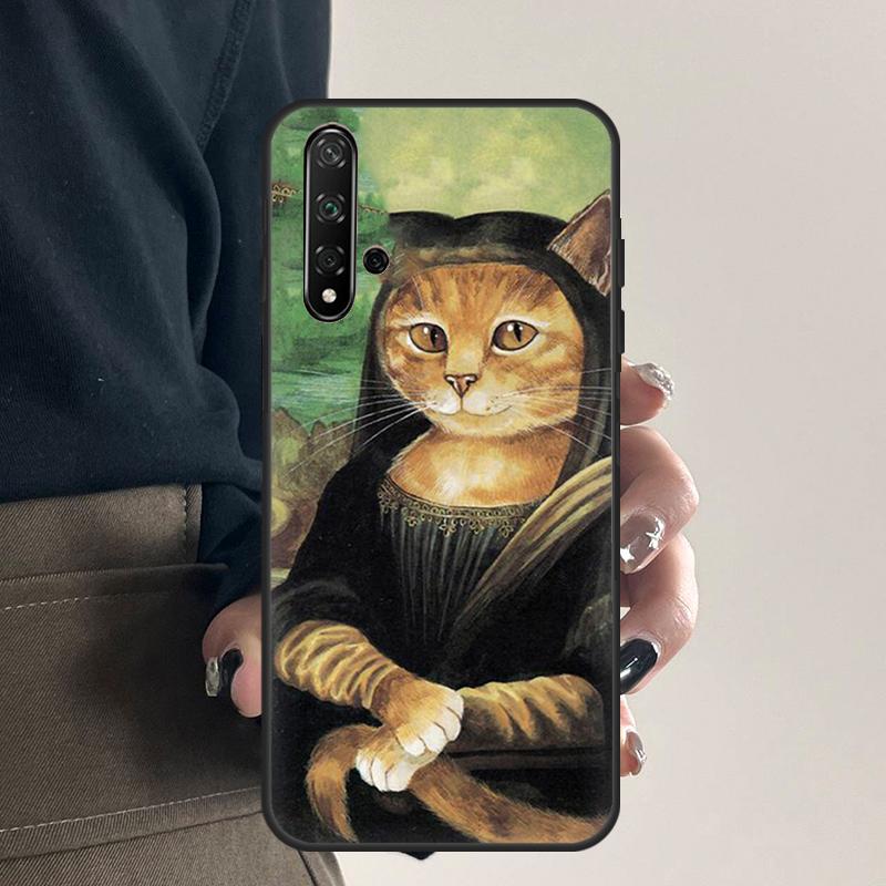 Renaissance Cats Rich Art For Huawei Nova 12s 12i 11i 7i 8i 9 10 SE Y91 Y90 Y60 Y70 Y72 Y61 P60 Pro P30 P40 Lite Case