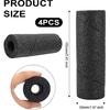 4pcs Bed Frame Leg Covers, Outer Diameter 1.97 Inch Toe Protectors for Furniture Bendable Bed Leg Protectors Bed Feet Guards, Keeping Your Toes from