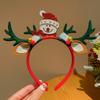 Elf Antlers Headband Santa Claus Christmas Elf Headband Christmas Headband  Party